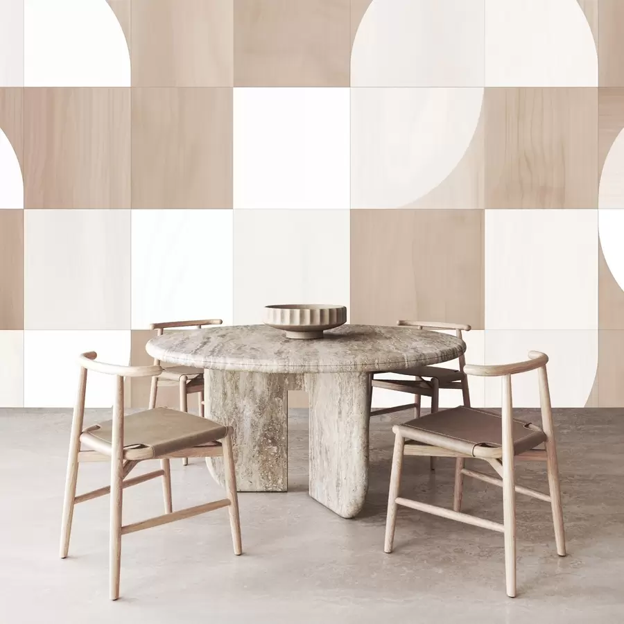 wall murals Geometric shapes w04179