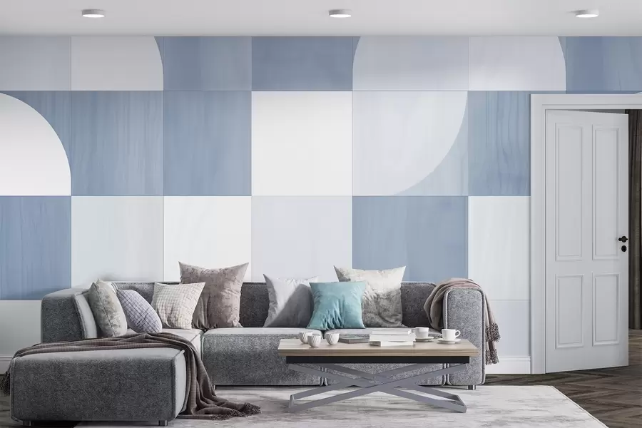 wall murals Geometric shapes w04179v1