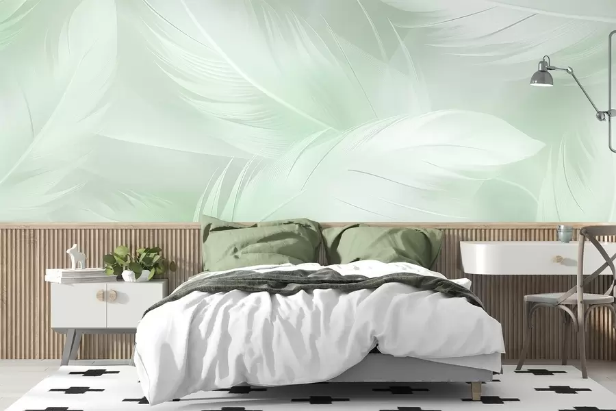 wall murals Feathers w04182