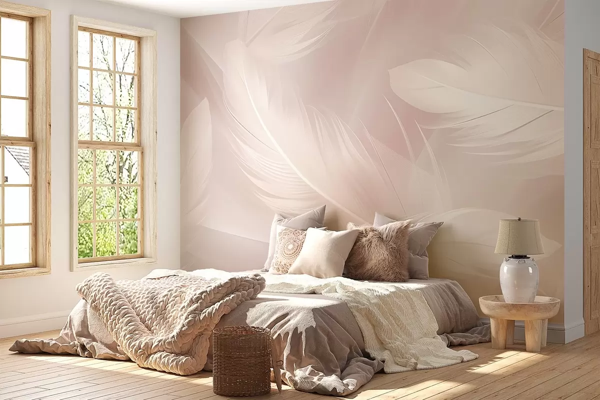 wall murals Feathers w04182v1
