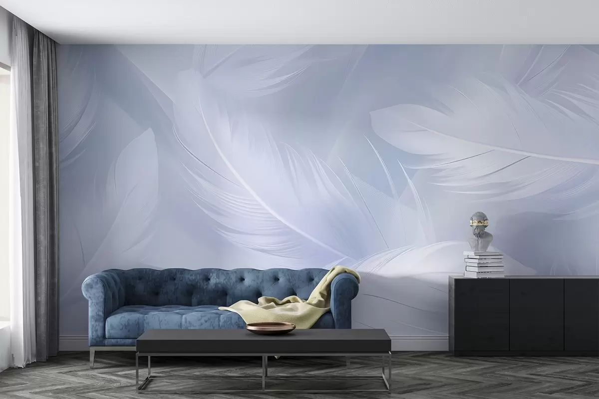 wall murals Feathers w04182v2