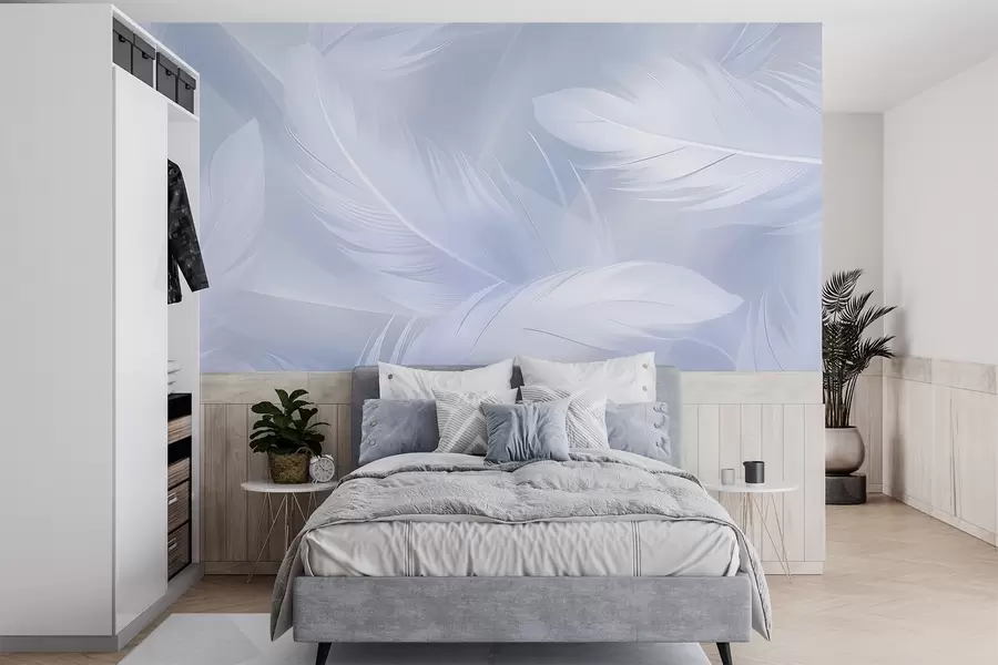 wall murals Feathers w04182v2
