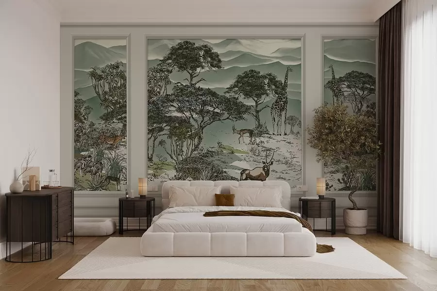 wall murals African Animals w09230