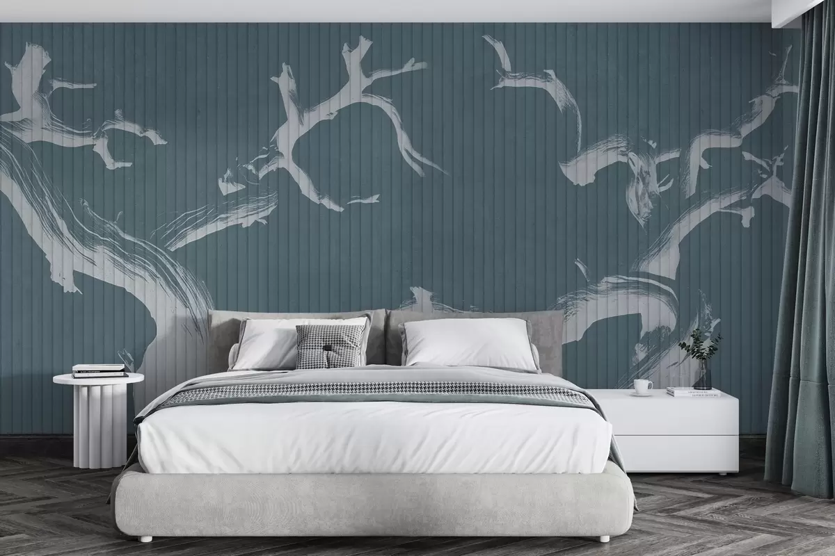 wall murals Graceful Tree Silhouettes w04131v2