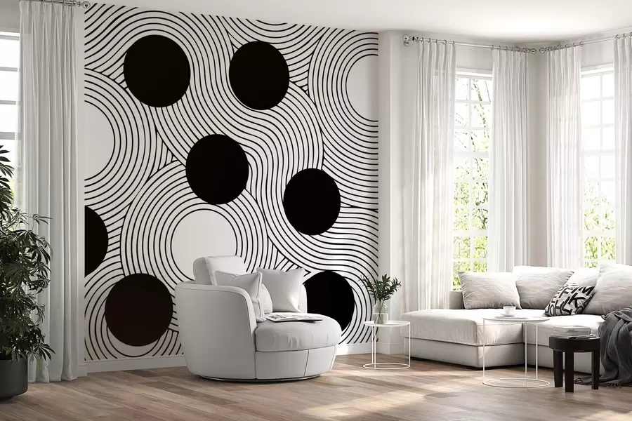 wall murals Geometric Harmony w04185v1