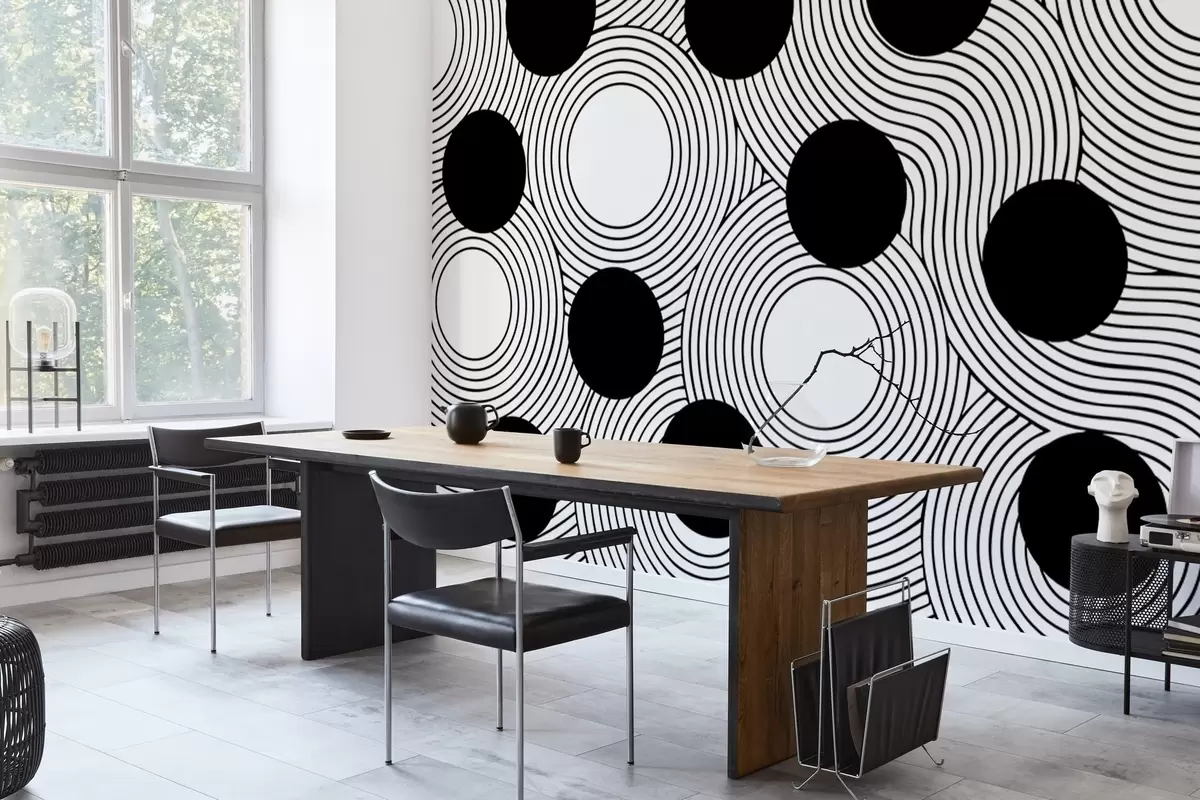 wall murals Geometric Harmony w04185v1