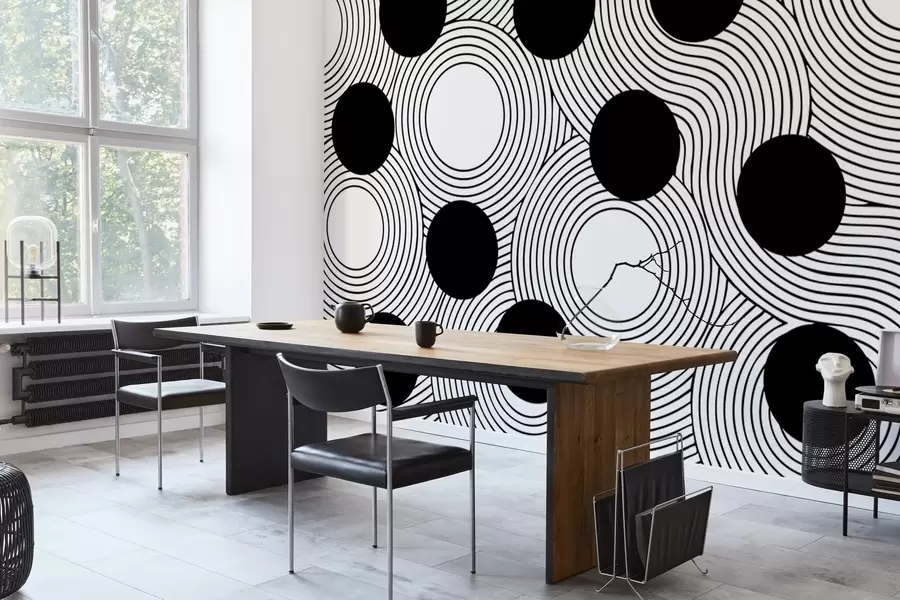 wall murals Geometric Harmony w04185v1