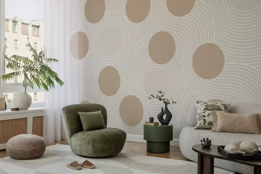 wall murals Geometric Harmony w04185