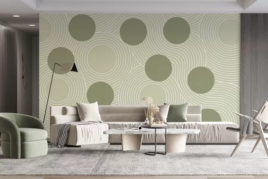 wall murals Geometric Harmony w04185v2