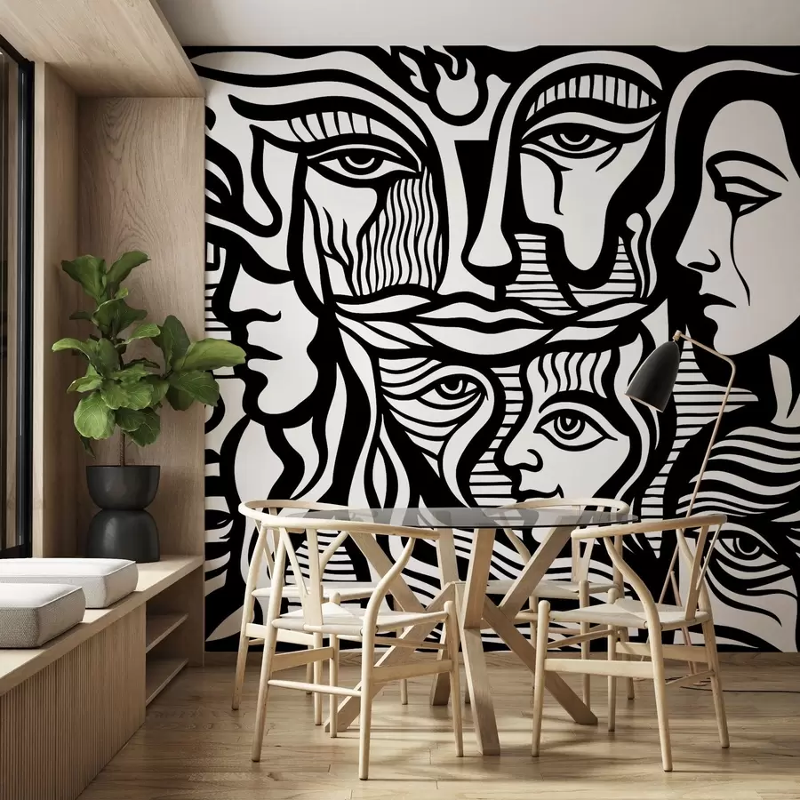 wall murals Abstract Anatomy w04191