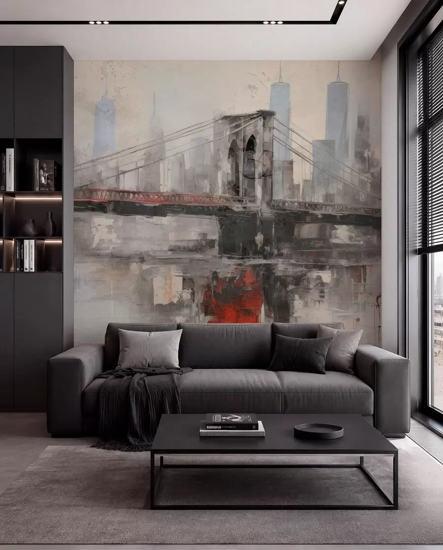 wall murals Urban Loftscape w04192