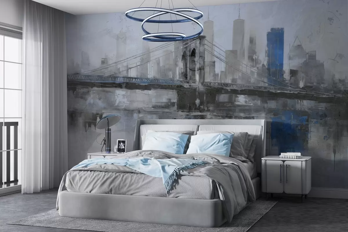 wall murals Urban Loftscape w04192v1