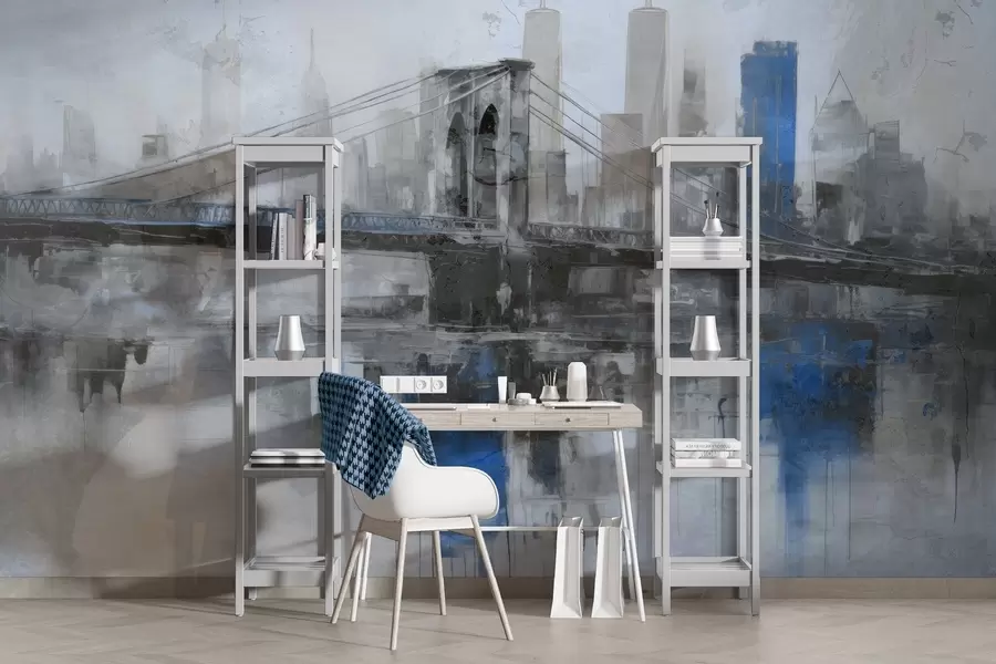wall murals Urban Loftscape w04192v1
