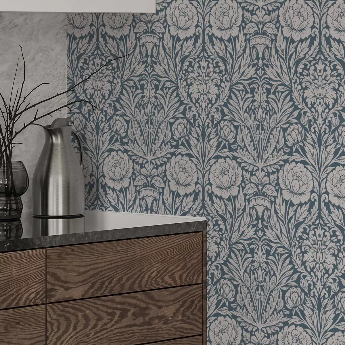 Wallpaper Complex Victorian-style pattern a00271