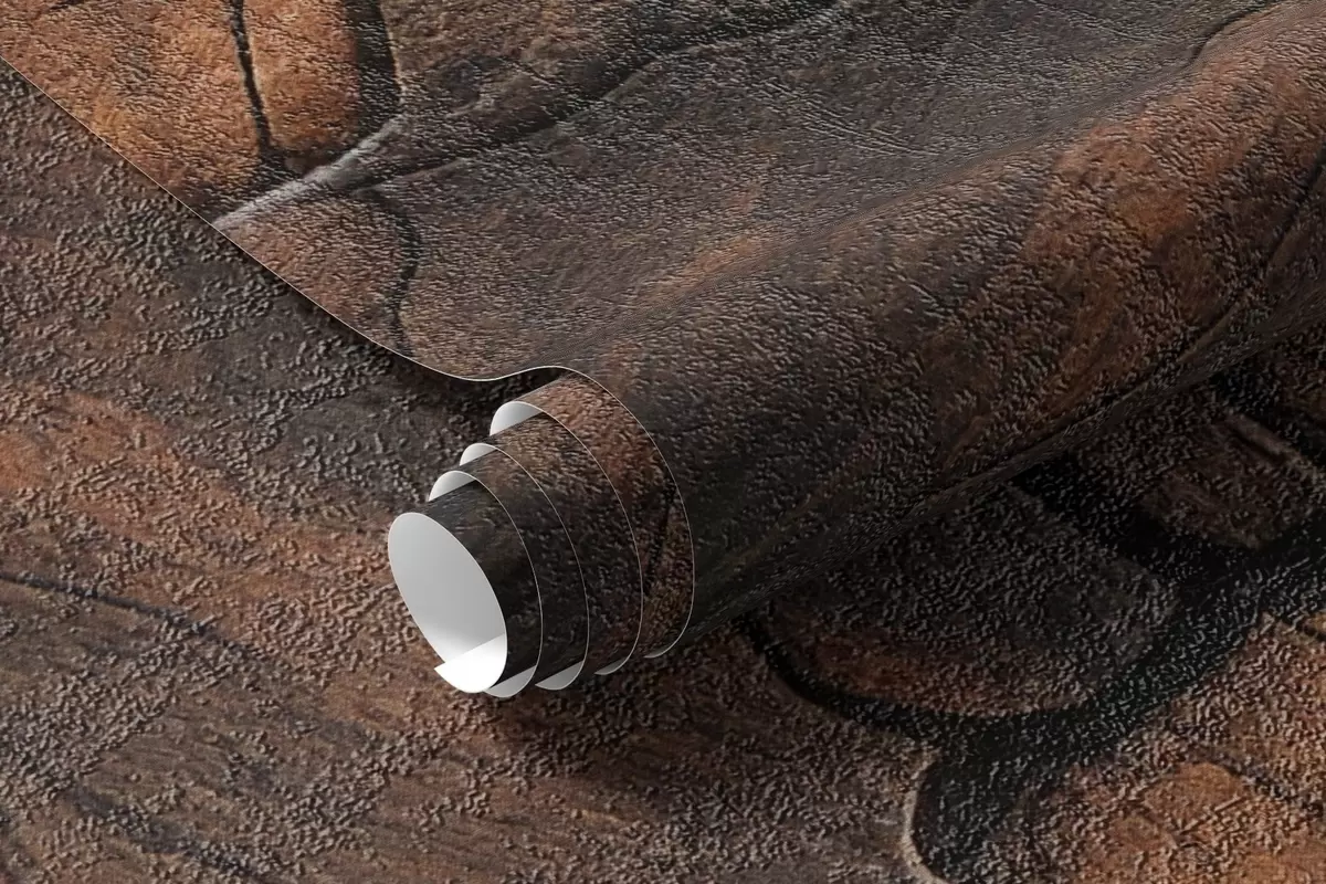 wall murals wood, texture, cracks, dark, bark, surface w04237