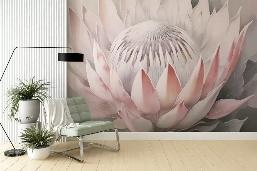 wall murals Large protea w04241