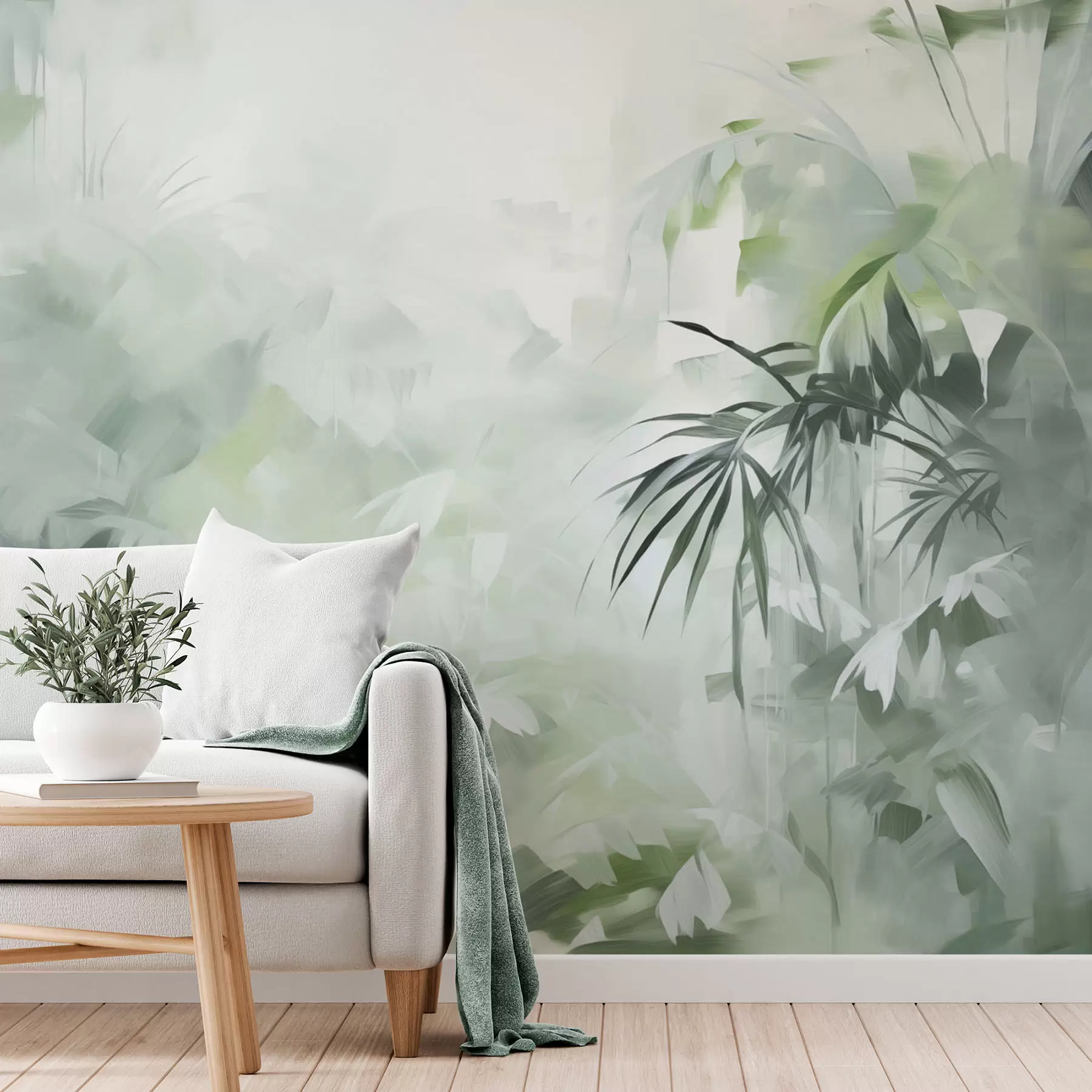 wall murals Jungle imitation painting w04265