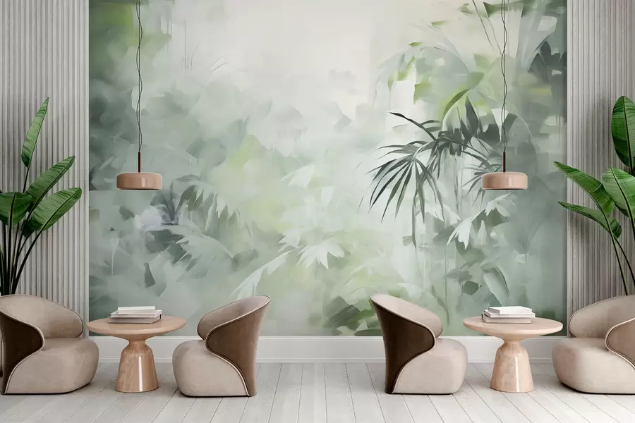 wall murals Jungle imitation painting w04265
