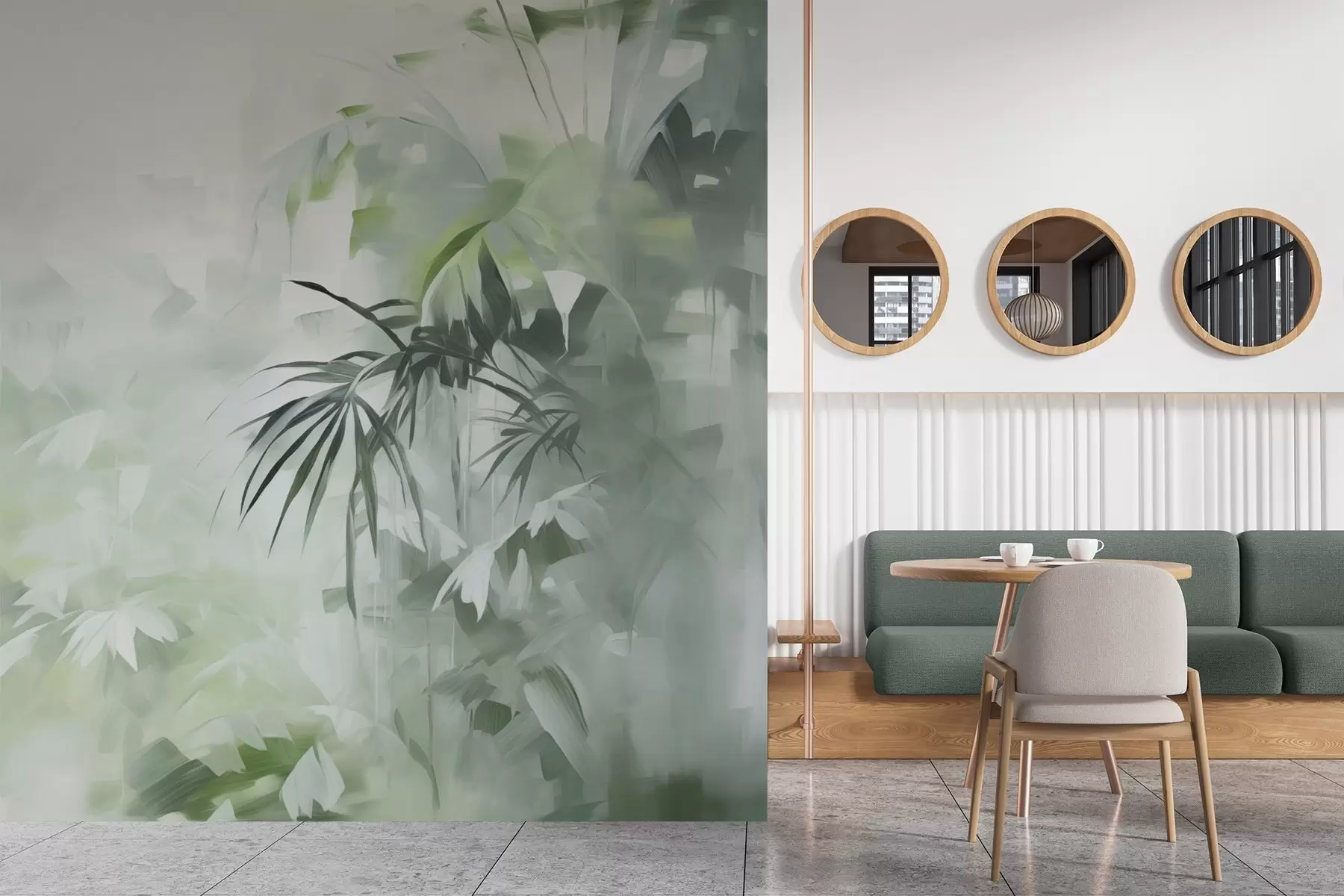 wall murals Jungle imitation painting w04265