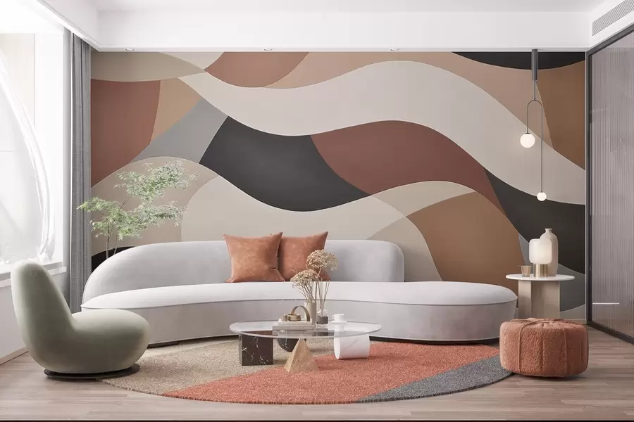 wall murals Abstraction w04275