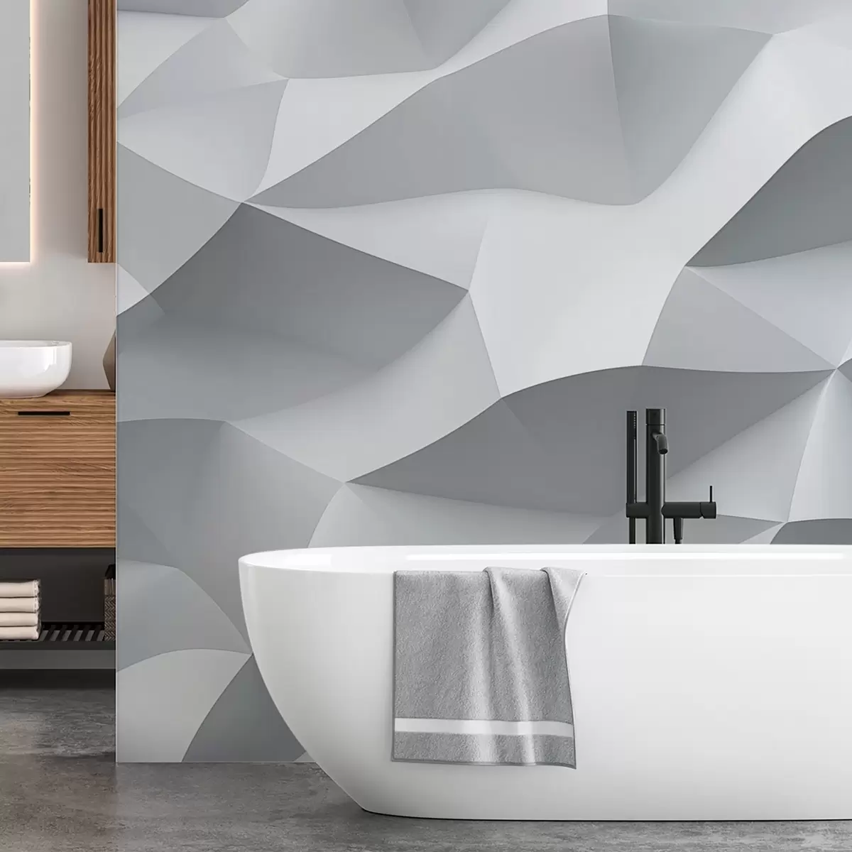 wall murals Geometric abstraction w04267v1