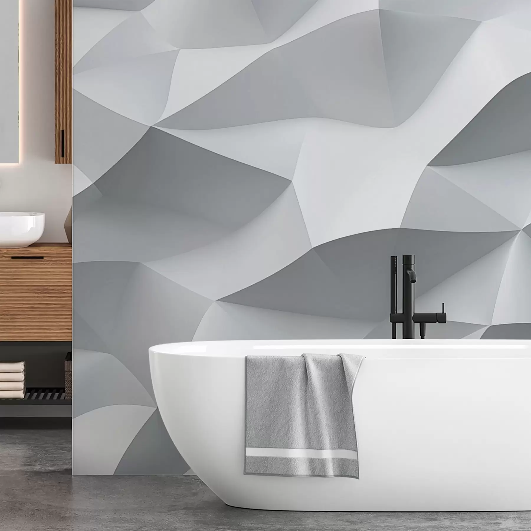 wall murals Geometric abstraction w04267v1