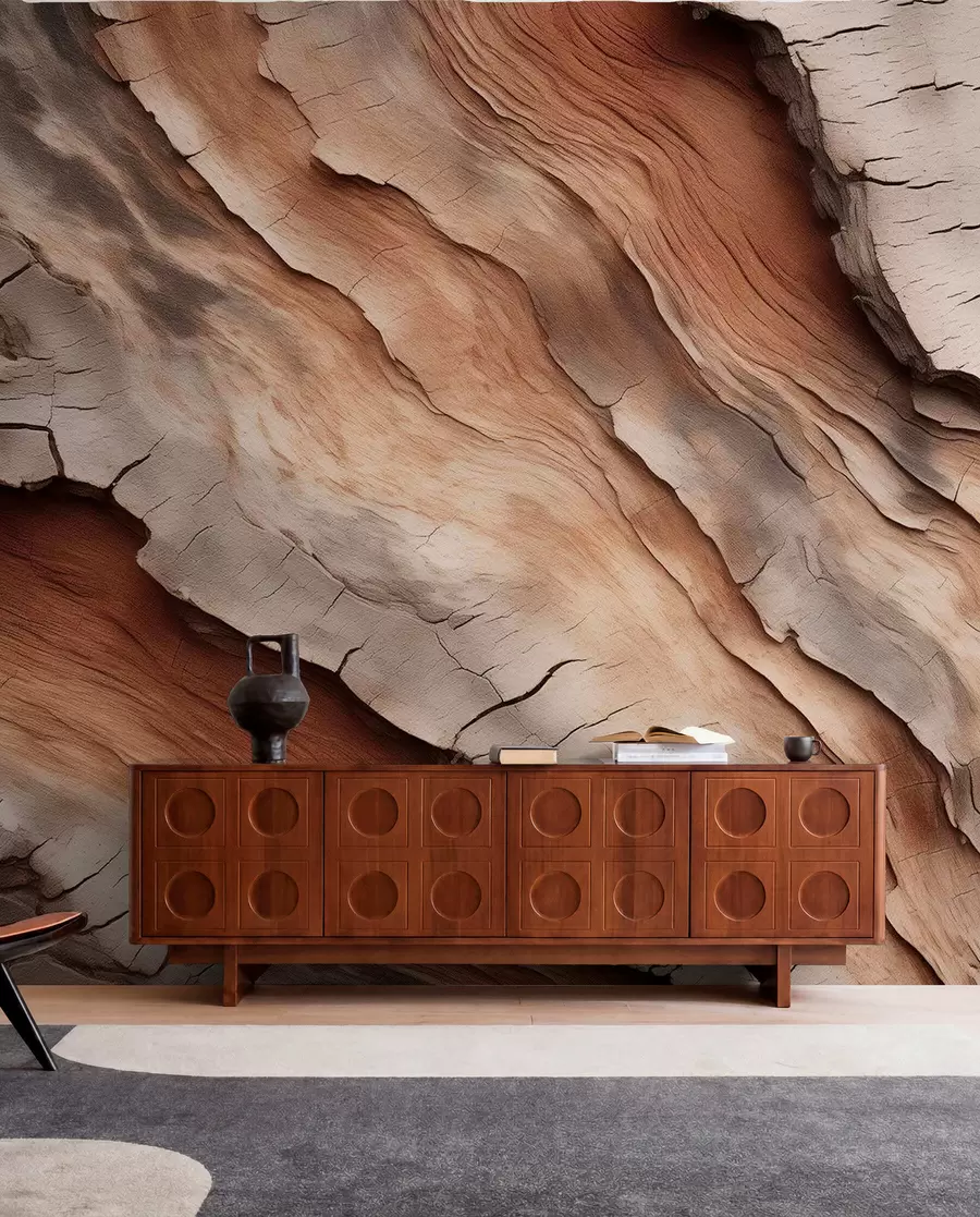 wall murals Tree bark w04299