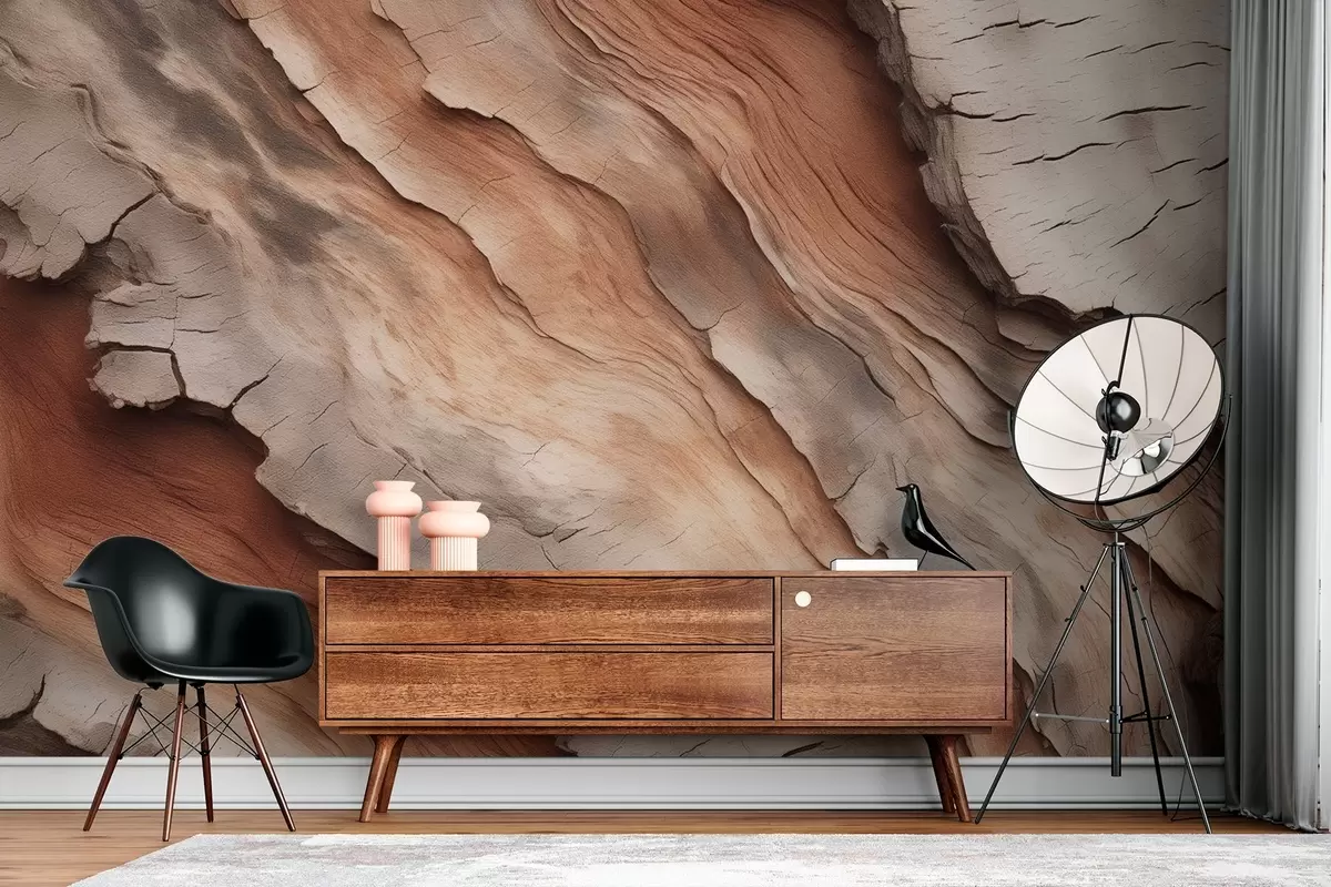 wall murals Tree bark w04299