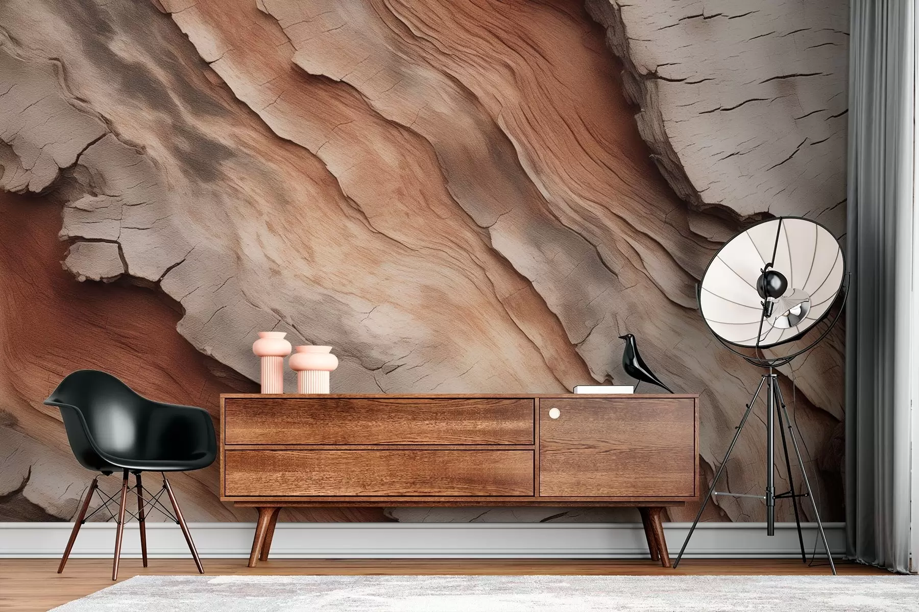 wall murals Tree bark w04299