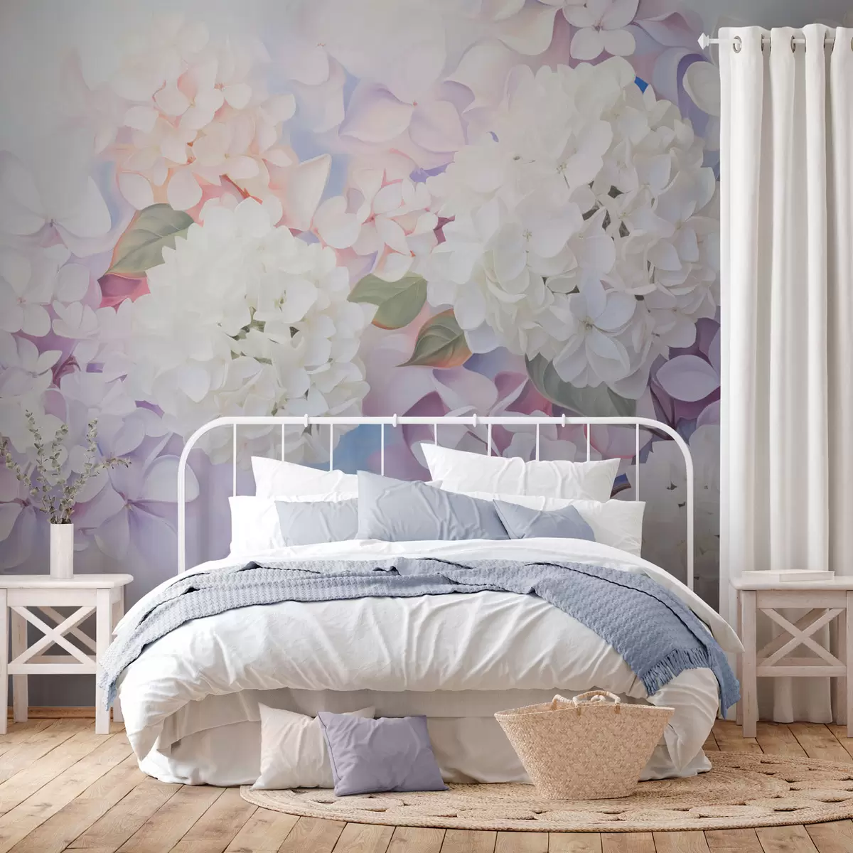 wall murals Lilac flowers w04300