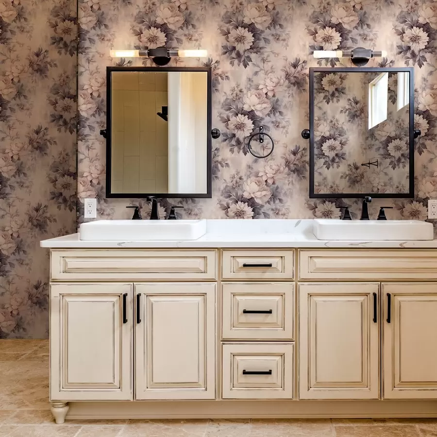 wall murals Vintage Watercolor Flowers