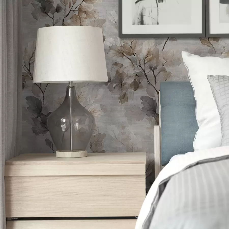 wall murals Neutral Watercolor Branches Pattern a00422