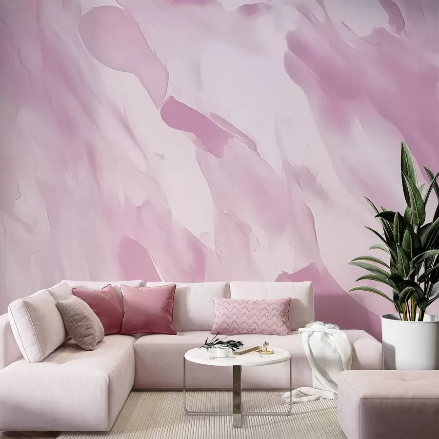 wall murals Brushstrokes on an abstract background with imitation of a worn texture w04287v2