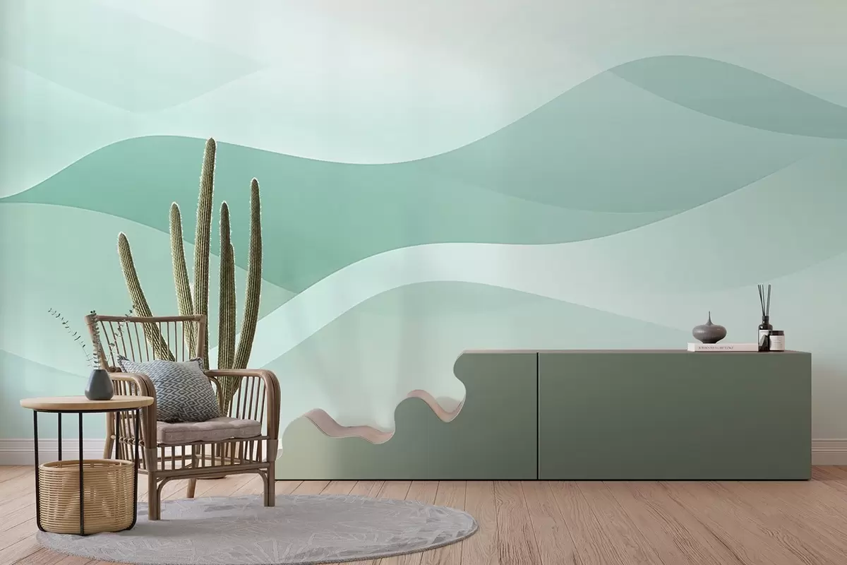 wall murals Abstract waves w04288v1