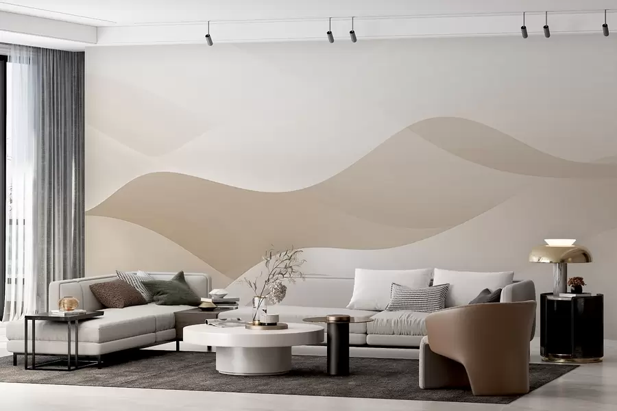 wall murals Abstract waves w04288v2