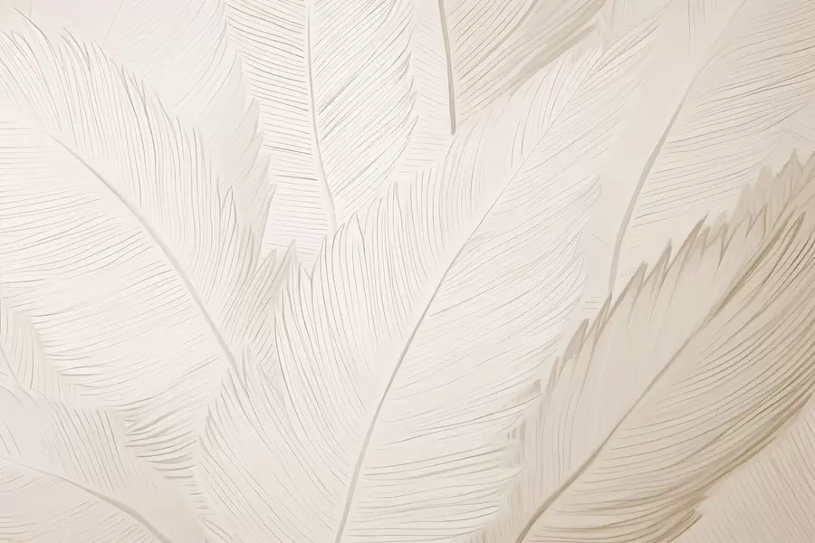 wall murals Fluffy feathers w04289