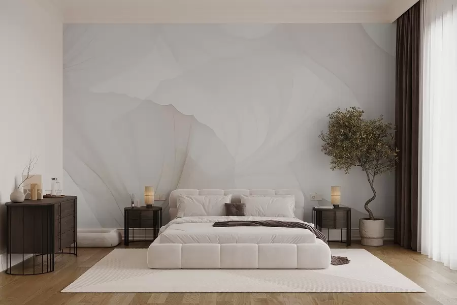wall murals Transparent petals w04290