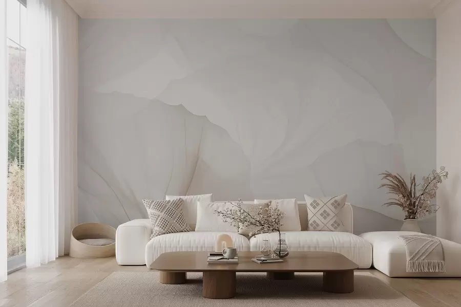 wall murals Transparent petals w04290