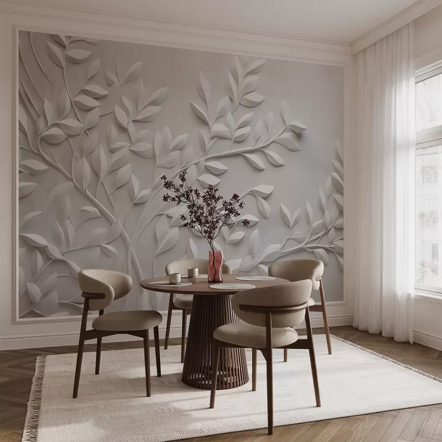 wall murals Monochrome Nature Relief Texture w04329