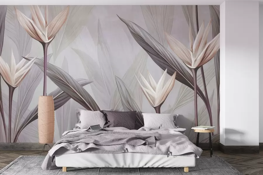 wall murals Fairy strelitzia w04324