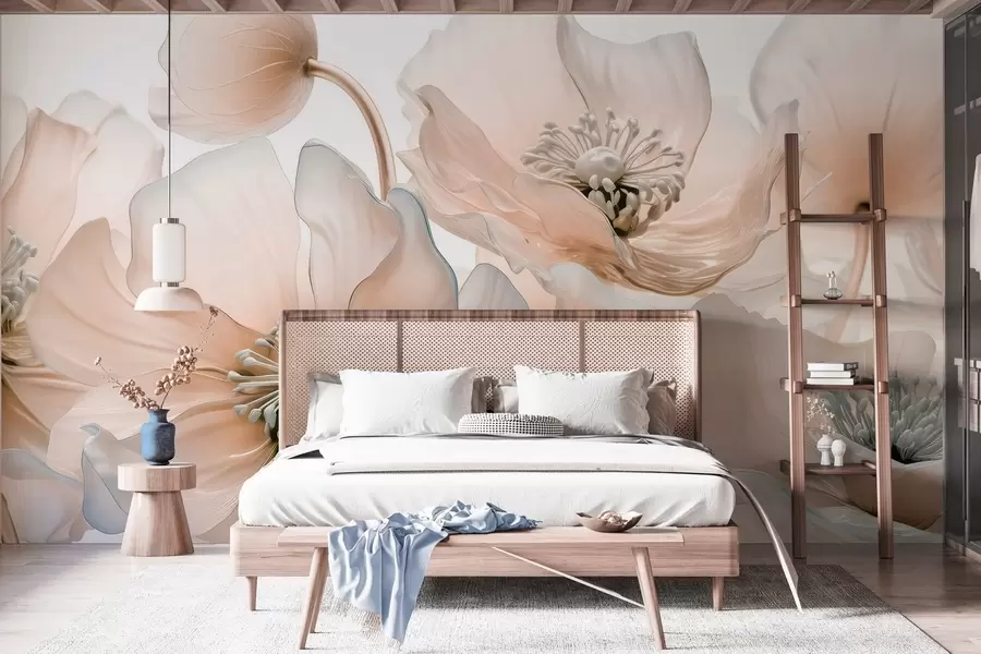 wall murals Aerial flora w04328v1