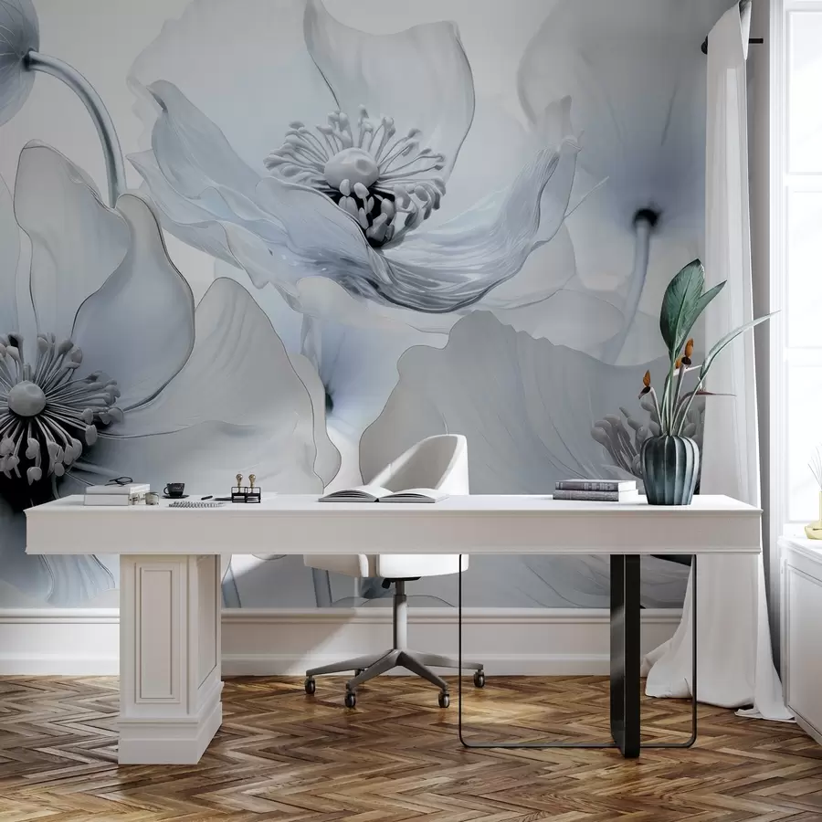 wall murals Aerial flora w04328v2
