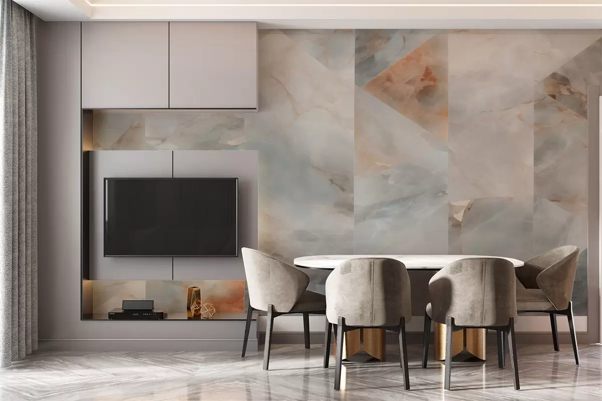 wall murals Imitation marble w04353