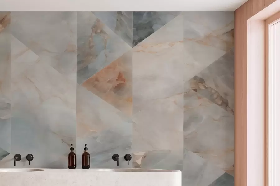 wall murals Imitation marble w04353