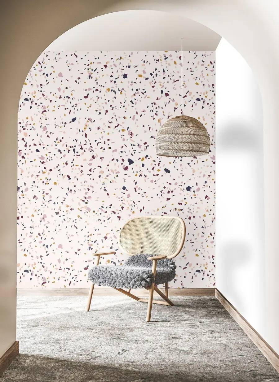 wall murals Color crumb effect, Boho style u71766