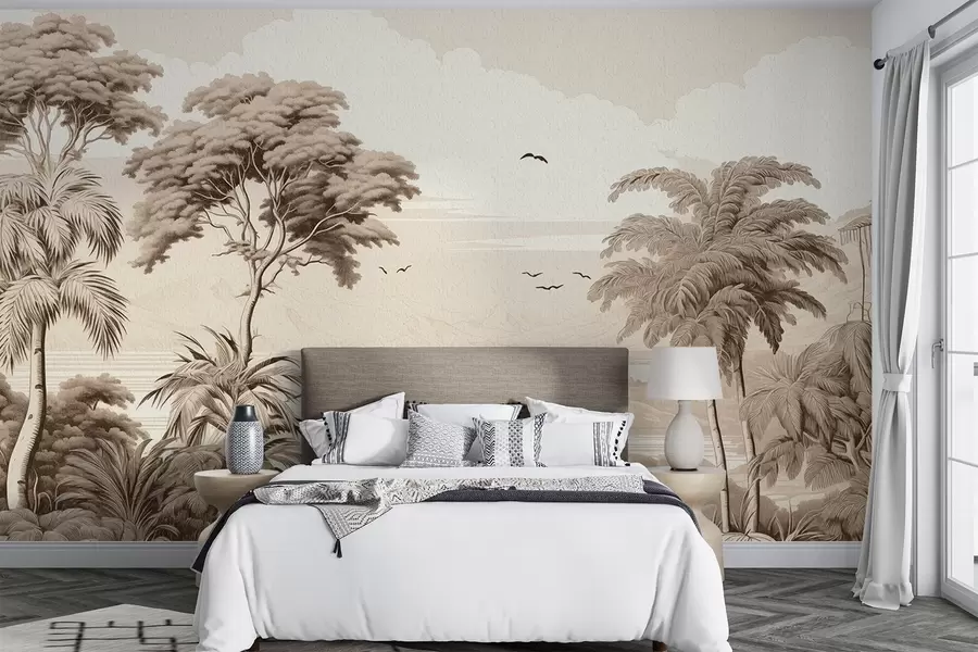 wall murals Trees on the Horizon w04363