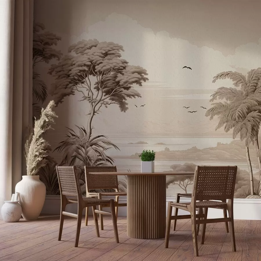 wall murals Trees on the Horizon w04363