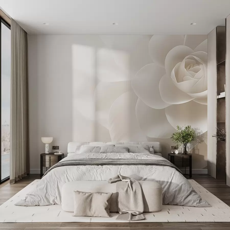 wall murals Large flower w04335