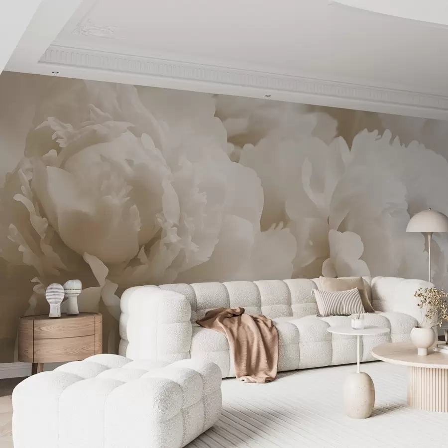 wall murals Peonies w04336v1