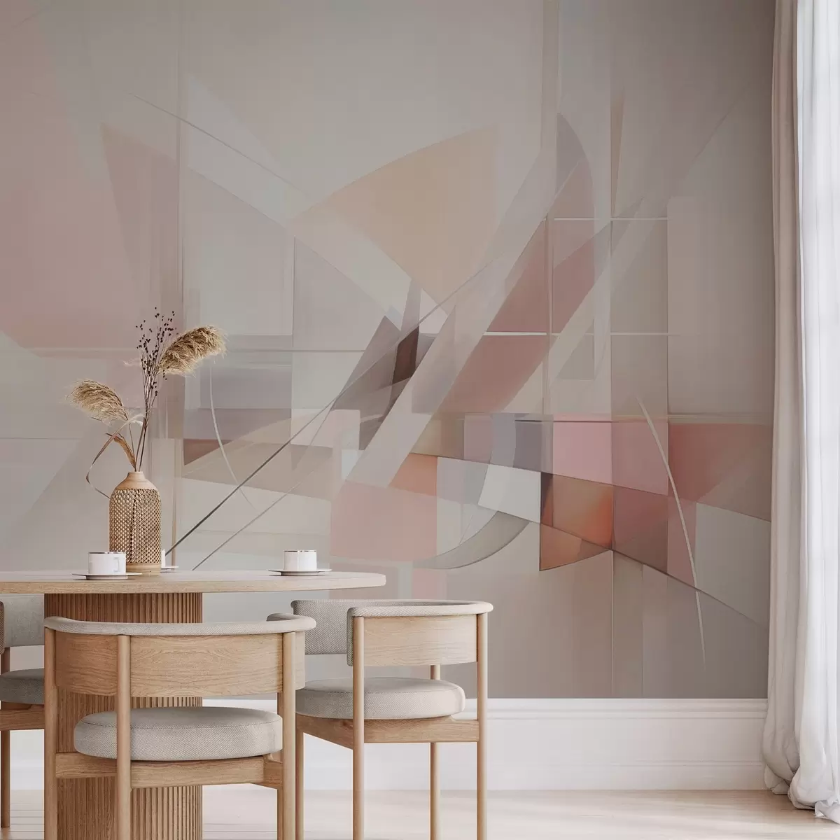 wall murals Abstract geometry w04380